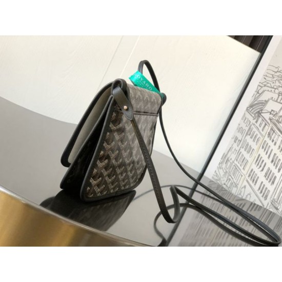 Replica Pochette Goyard Plumet con iniziali Nero Imitazione Outlet Clone Premio Replica Pochette Goyard Plumet con iniziali Nero False Online