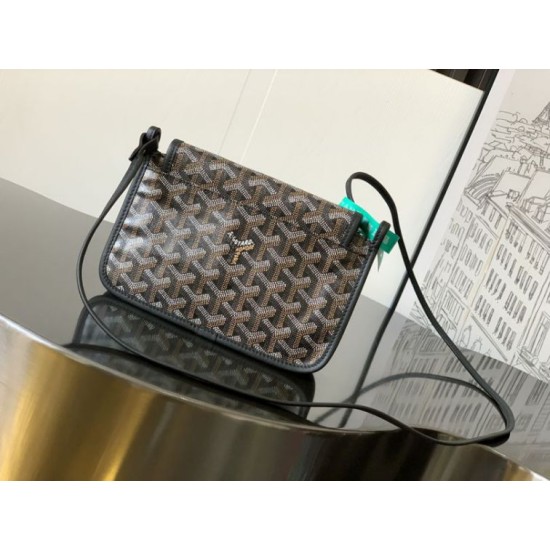 Replica Pochette Goyard Plumet con iniziali Nero Imitazione Outlet Clone Premio Replica Pochette Goyard Plumet con iniziali Nero False Online