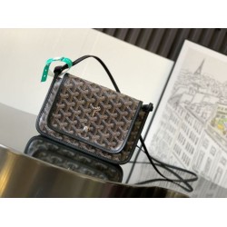 Premio Replica Pochette Goyard Plumet con iniziali Nero False Online