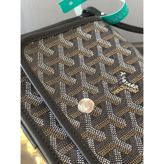 Replica Pochette Goyard Plumet con iniziali Nero Imitazione Outlet Clone Premio Replica Pochette Goyard Plumet con iniziali Nero False Online