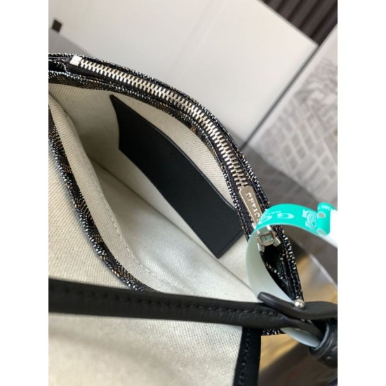 Replica Pochette Goyard Plumet con iniziali Nero Imitazione Outlet Clone Premio Replica Pochette Goyard Plumet con iniziali Nero False Online