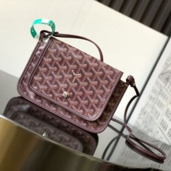 Premio Replica Pochette Goyard Plumet con iniziali Bordeaux False Online