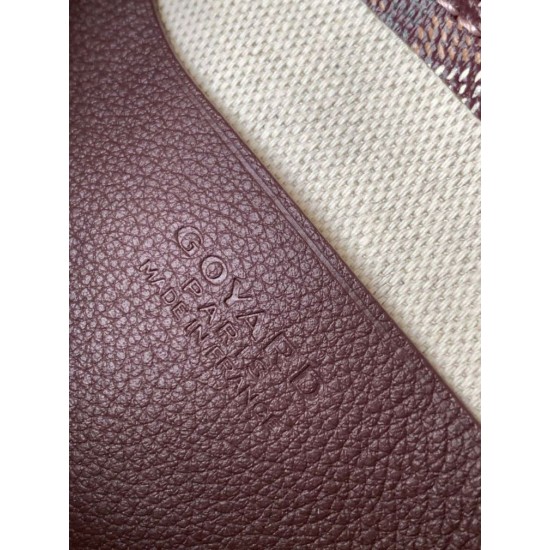 Premio Replica Pochette Goyard Plumet con iniziali Bordeaux False Online