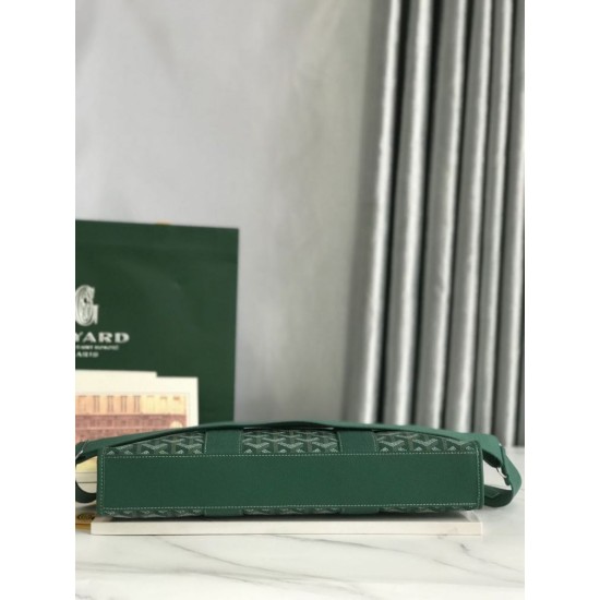 Premio Replica Borse portadocumenti Goyard Morvan PM Verde False Online