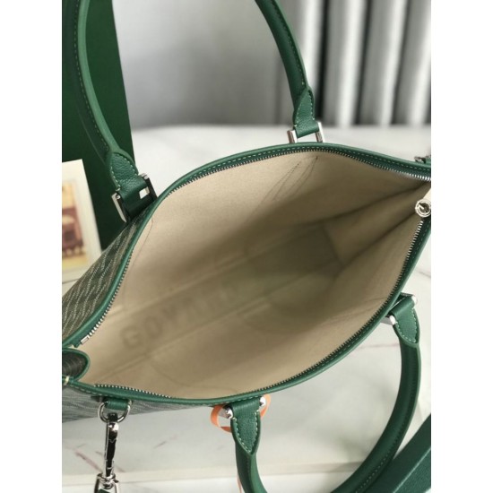 Premio Replica Borse portadocumenti Goyard Morvan PM Verde False Online
