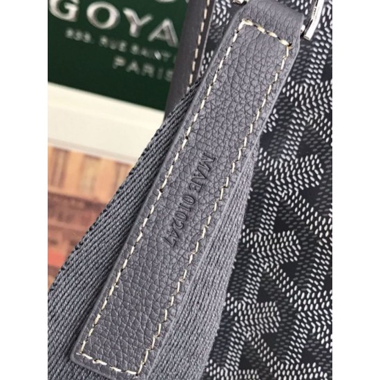 Premio Replica Borse portadocumenti Goyard Morvan PM Grigio False Online