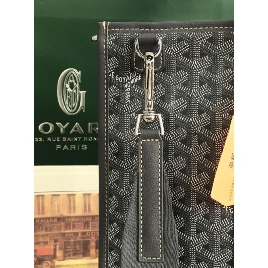 Premio Replica Borse portadocumenti Goyard Morvan PM Grigio False Online