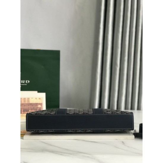 Premio Replica Borse portadocumenti Goyard Morvan PM Nero False Online