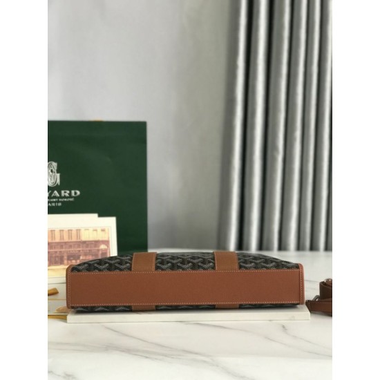 Premio Replica Borse portadocumenti Goyard Morvan PM marrone False Online
