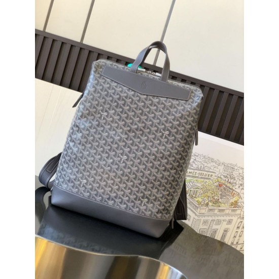 Premio Replica Zaino Goyard Cisalpin Goyardine Grigio False Online