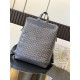 Premio Replica Zaino Goyard Cisalpin Goyardine Grigio False Online