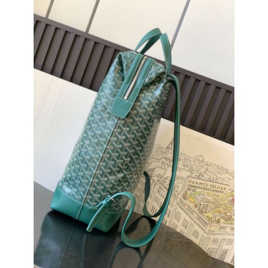 Premio Replica Zaino Goyard Cisalpin Goyardine Verde False Online