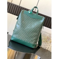 Premio Replica Zaino Goyard Cisalpin Goyardine Verde False Online