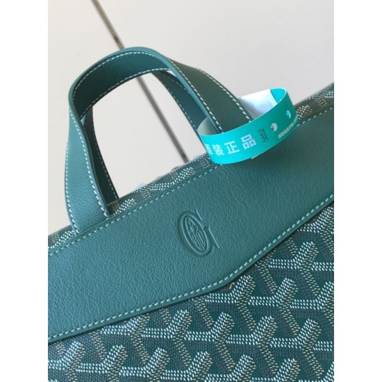 Premio Replica Zaino Goyard Cisalpin Goyardine Verde False Online
