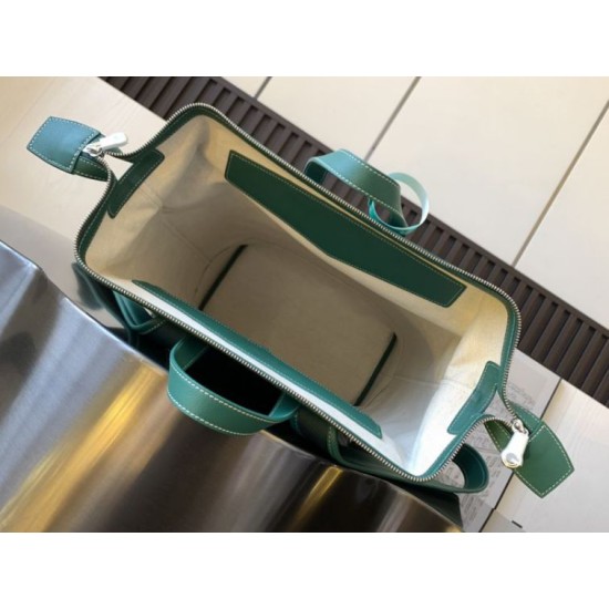Premio Replica Zaino Goyard Cisalpin Goyardine Verde False Online