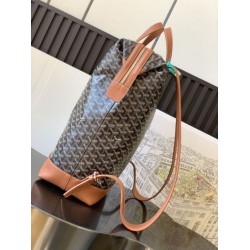 Premio Replica Zaino Goyard Cisalpin Goyardine marrone False Online