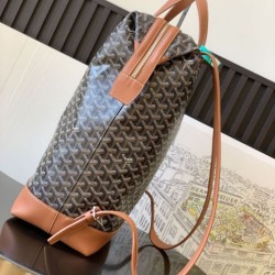 Premio Replica Zaino Goyard Cisalpin Goyardine marrone False Online