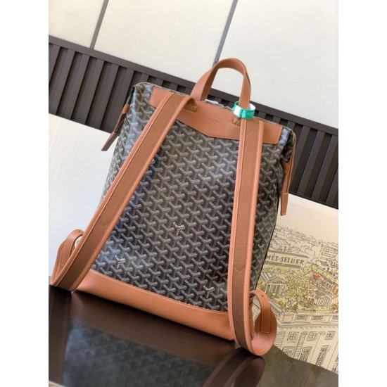 Premio Replica Zaino Goyard Cisalpin Goyardine marrone False Online