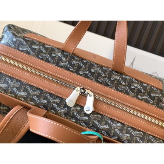 Premio Replica Zaino Goyard Cisalpin Goyardine marrone False Online