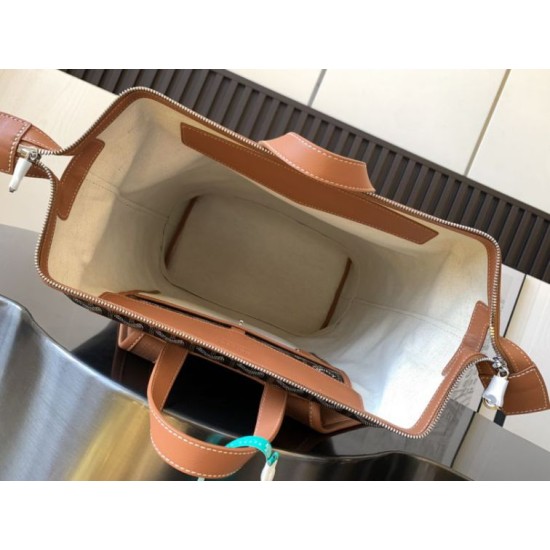 Premio Replica Zaino Goyard Cisalpin Goyardine marrone False Online