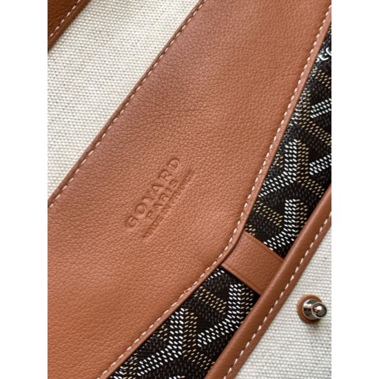 Premio Replica Zaino Goyard Cisalpin Goyardine marrone False Online