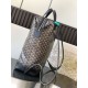 Premio Replica Zaino Goyard Cisalpin Goyardine nera False Online