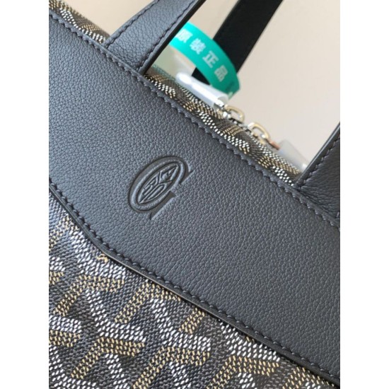 Premio Replica Zaino Goyard Cisalpin Goyardine nera False Online