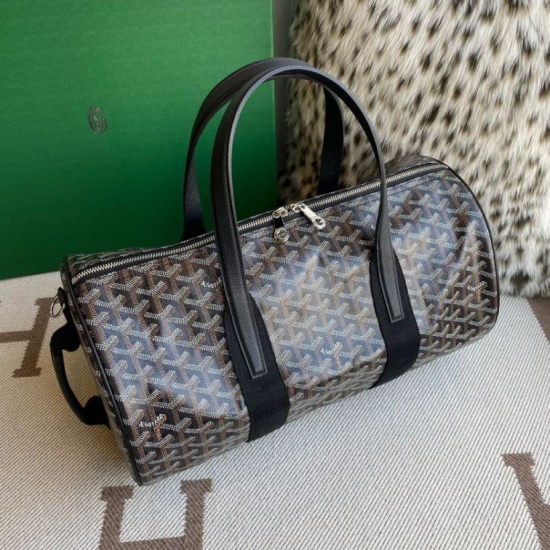 Premio Replica Borsa sportiva classica Goyard Barrel 40 Nero False Online