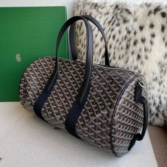 Premio Replica Borsa sportiva classica Goyard Barrel 40 Nero False Online