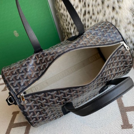 Premio Replica Borsa sportiva classica Goyard Barrel 40 Nero False Online