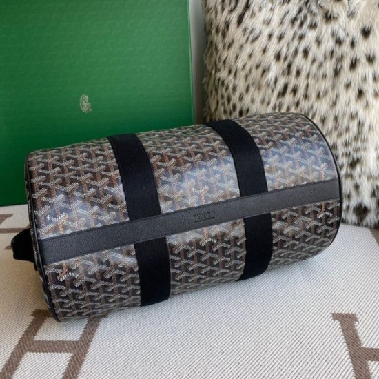 Premio Replica Borsa sportiva classica Goyard Barrel 40 Nero False Online