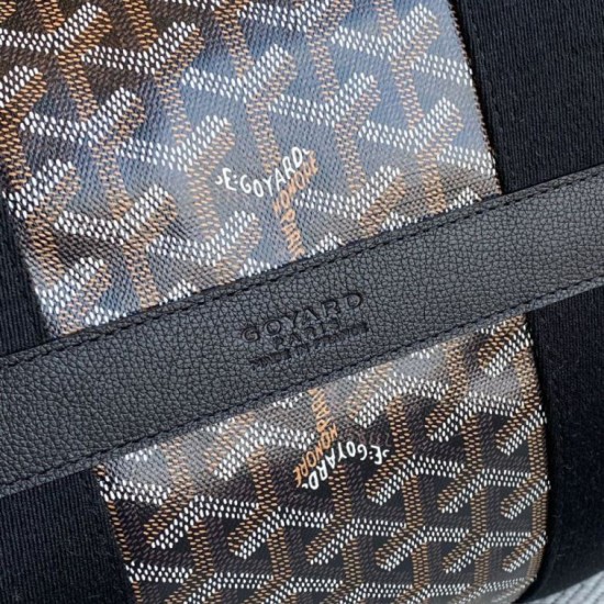Premio Replica Borsa sportiva classica Goyard Barrel 40 Nero False Online
