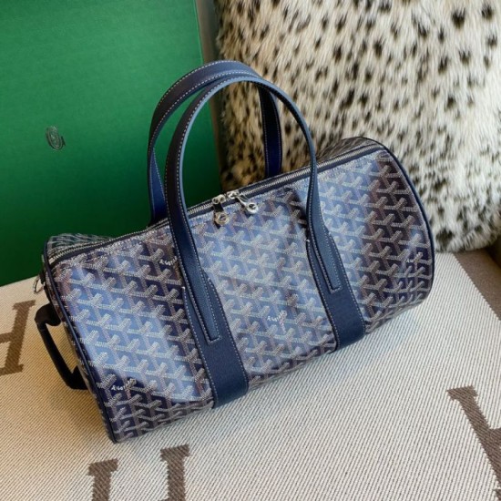 Premio Replica Borsa sportiva classica Goyard Barrel 40 Nero False Online