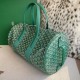 Premio Replica Borsa sportiva classica Goyard Barrel 40 Verde False Online