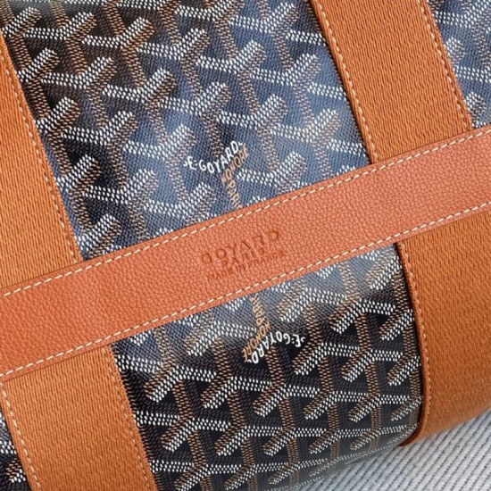 Premio Replica Borsa sportiva classica Goyard Barrel 40 marrone False Online