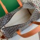 Premio Replica Borsa sportiva classica Goyard Barrel 40 marrone False Online