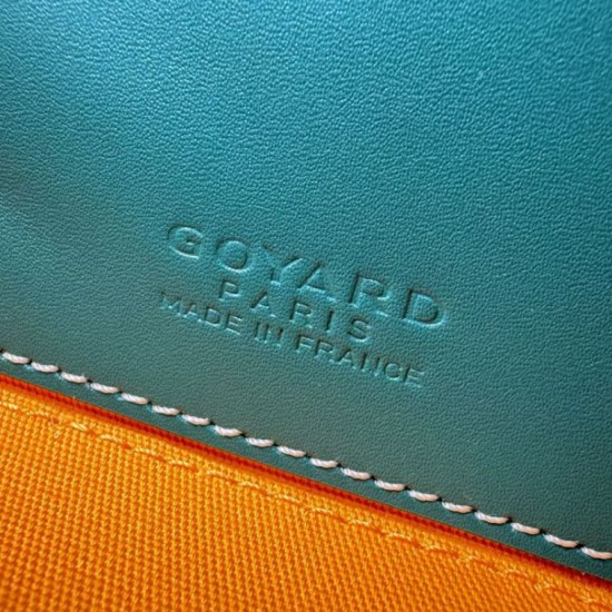 Premio Replica Borsa per il trucco Goyard Nano Muse Vanity Verde False Online