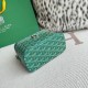 Premio Replica Borsa per il trucco Goyard Nano Muse Vanity Verde False Online