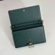 Premio Repliche Portafoglio Gucci Half Horsebit con catena 855654 Verde Imitazione Outlet Online
