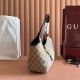 Premio Repliche Borsa tote piccola Gucci Mercato 866646 tela GG marrone Imitazione Outlet Online
