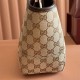 Premio Repliche Borsa tote piccola Gucci Mercato 866646 tela GG marrone Imitazione Outlet Online