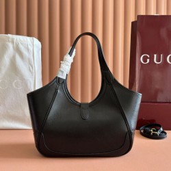 Premio Repliche Borse tote piccola Gucci Mercato 866646 Nera Imitazione Outlet Online