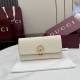 Premio Repliche Portafoglio continentale Gucci Half Horsebit 848791 Bianco Imitazione Outlet Online