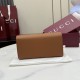 Premio Repliche Portafoglio continentale Gucci Half Horsebit 848791 Marrone Imitazione Outlet Online
