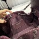 Premio Repliche Borsa Chanel 25S Hobo AS5293 pelle di vitello grana viola Imitazione Outlet Online