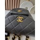 Premio Repliche Zaino vintage Chanel Duma nero Imitazione Outlet Online