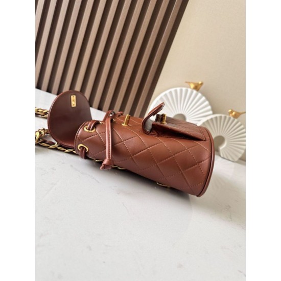 Perfetto Replica Zaino vintage Chanel Duma marrone Economiche Vintage False Premio Repliche Zaino vintage Chanel Duma marrone Imitazione Outlet Online