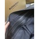 Premio Repliche Borsa da lavoro Burberry Ainsworth Check in betulla scura Blu Imitazione Outlet Online