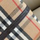 Premio Repliche Borsa tote Burberry Bloomsbury Highlands reversibile media Imitazione Outlet Online