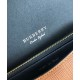 Premio Repliche Borsa a tracolla piccola con fibbia Burberry Caffè Imitazione Outlet Online